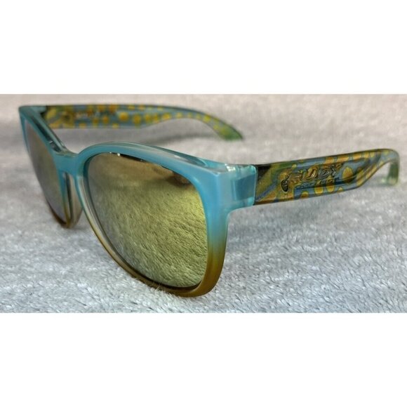 Rudy Project Accessories - Rudy Project Nebula Women’s Teal Blue Yellow Spotted Sunglasses SP32-43